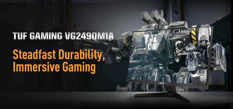 خرید و بررسی مانیتور 24 اینچ ایسوس مدل TUF Gaming VG249QM1A
