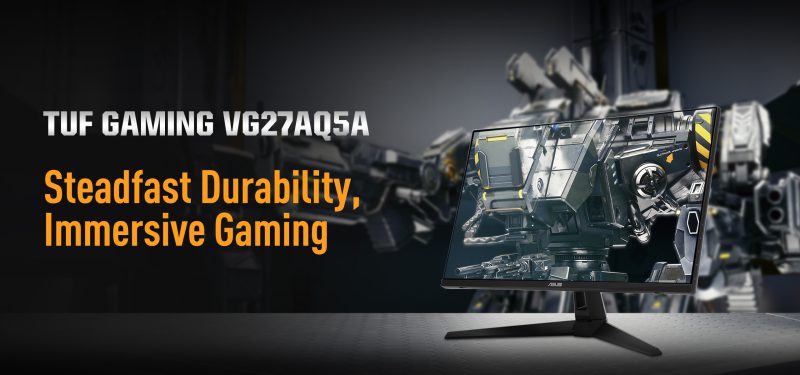 مانيتور 27 اینچ ایسوس مدل TUF Gaming VG27AQ5A 10 بررسی مانیتور 27 اینچ ایسوس مدل TUF Gaming VG27AQ5A